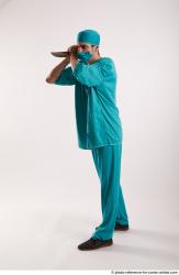 FALCO DOCTOR STANDING POSE WITH KNIFE